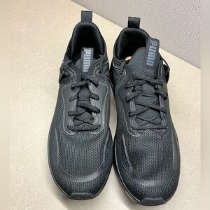 Puma Softride Black Running Sneakers Athletic Comfort Shoe—12 Men’s